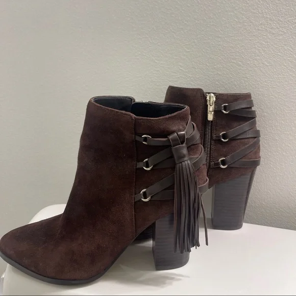 Marc Fisher Booties with Fringe Detail - Picture 8 of 8